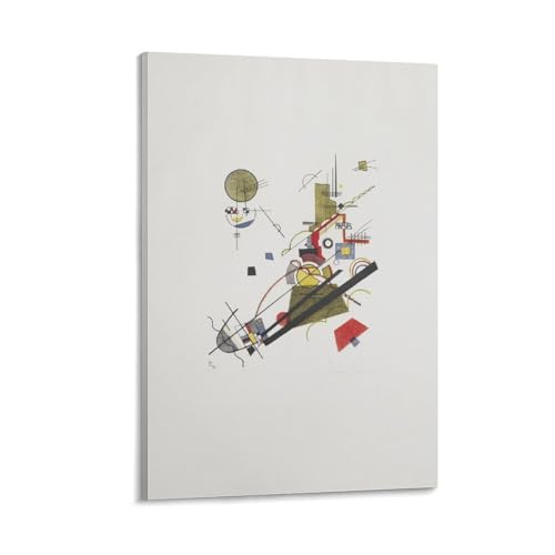 Peinture sur toile Wassily Kandinsky Alegre Ascensión pour décoration d'intérieur moderne 60x90cm