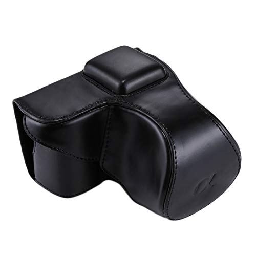 Housse sac en cuir PU pour appareil photo Sony NEX 5N 5R 5T objectif 16-50mm 18-55mm noir - 2