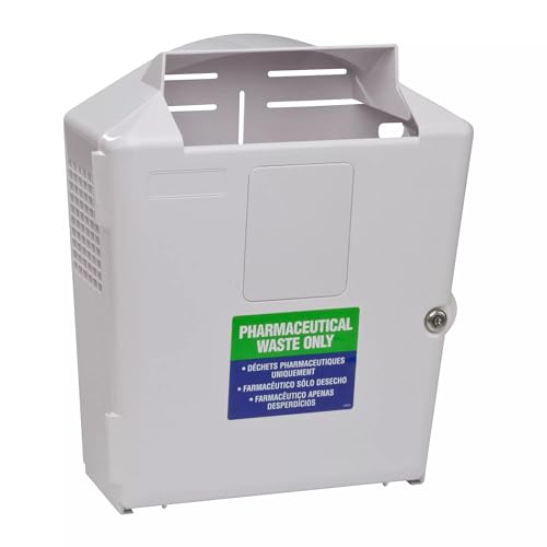 COVIDIEN SharpSafetyâ„¢ Wall Enclosure for Pharmaceutical Waste Container, 3 Gallon
