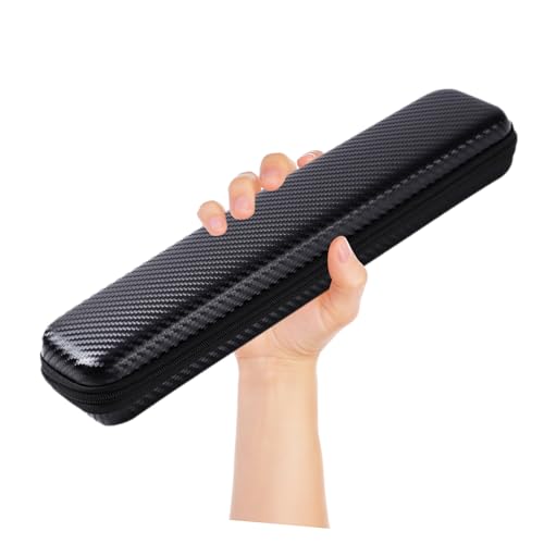 1pc Estuche rígido para plancha de pelo mini rizadora de viaje Mochila EVA para peinador grande miniatura 1