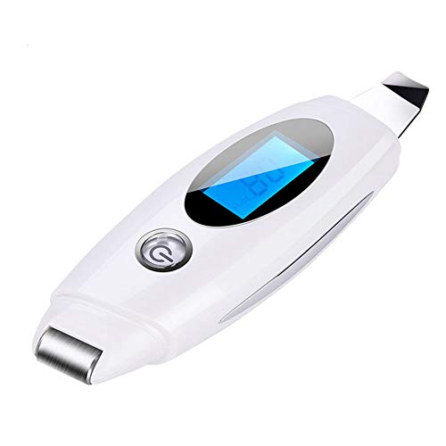 Preisvergleich Produktbild LCD-Ultraschall-Ionen-Haut Scrubber Blackhead Akne Entfernung Gesichtsreiniger Massager Peeling Ultraschall-Vibration Beauty-Maschine