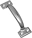 NATIONAL HARDWARE N116-707 6-1/2" Zinc-Plated Utility Pull, Silver