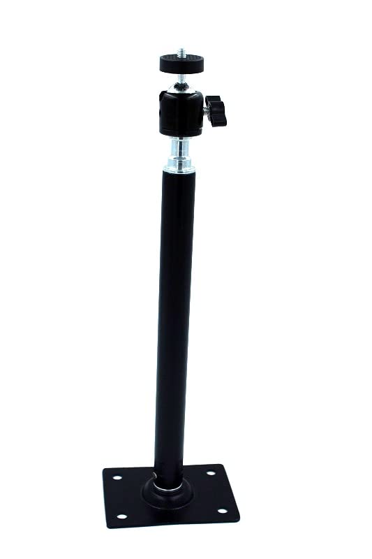 SHOPEE 11" 360° Rotation Video/Still Photography Studio Wall Ceiling Mount Arm Stand Boom Overhead with 1/4" Thread for Camera Photo Studio Video Strobe Light,Flash,Ring Light,Security Camera-Optical (B09VLH8T9T) Amazon Price History, Amazon Price Tracker