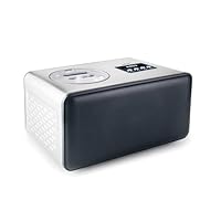 Lacor - 69306 - Arctic Eismaschine, Cool-Funktion, mit 2 Rührpaddeln, einfache Bedienung, einfache Reinigung, Edelstahl, abnehmbarer Behälter, 1.5 Liter Fassungsvermögen, 150W