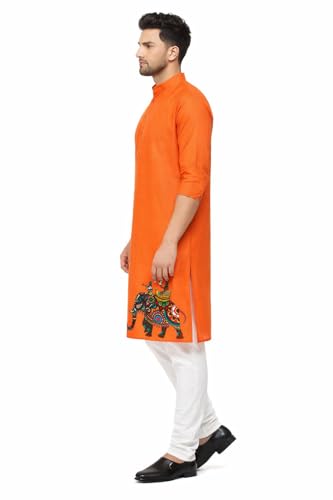 Image of Men's Digital Printed Kurta for Festival