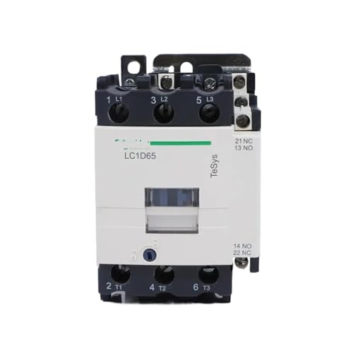 Contacteur LC1D65 pour remplacer un relais défectueux sur moteur triphasé 380V