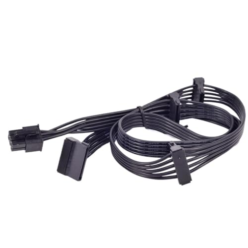 Cable de alimentación GPU 4 Pin IDE PCIe ATX 24 Pin miniatura 4