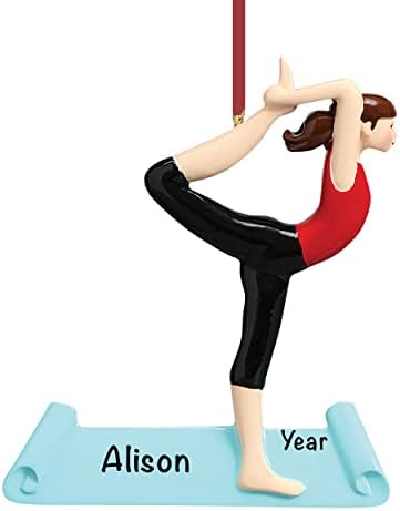 Yoga Christmas Ornament 2022