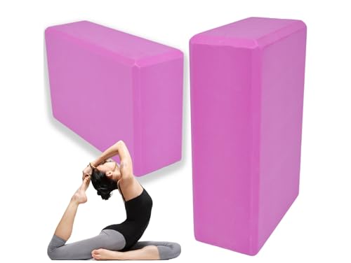 PrzydaSie Yogablock, Erwachsene Yoga Block, Hartschaum, Rutschfest...