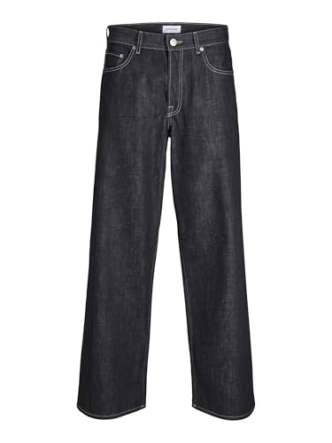 JACK & JONES Uomo Jjidave Jjclassic Selvedge CJ 368, Blu Denim, 27W x 34L