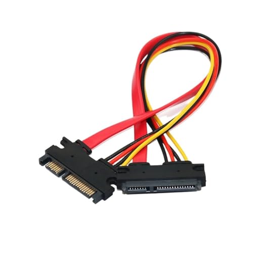 Cable Extensión SATA 22 Pin Macho a Hembra 0.5M