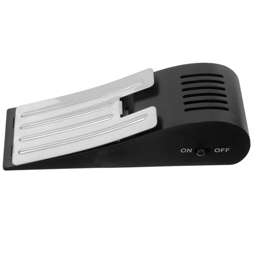 OUNONA Tope de Puerta Alarma Antirrobo de Cuña Compacto y Resistente para Puertas de Madera y Cristal Uso Interior y Exterior Hogar Oficina y Viaje Seguridad Portátil Fácil de
