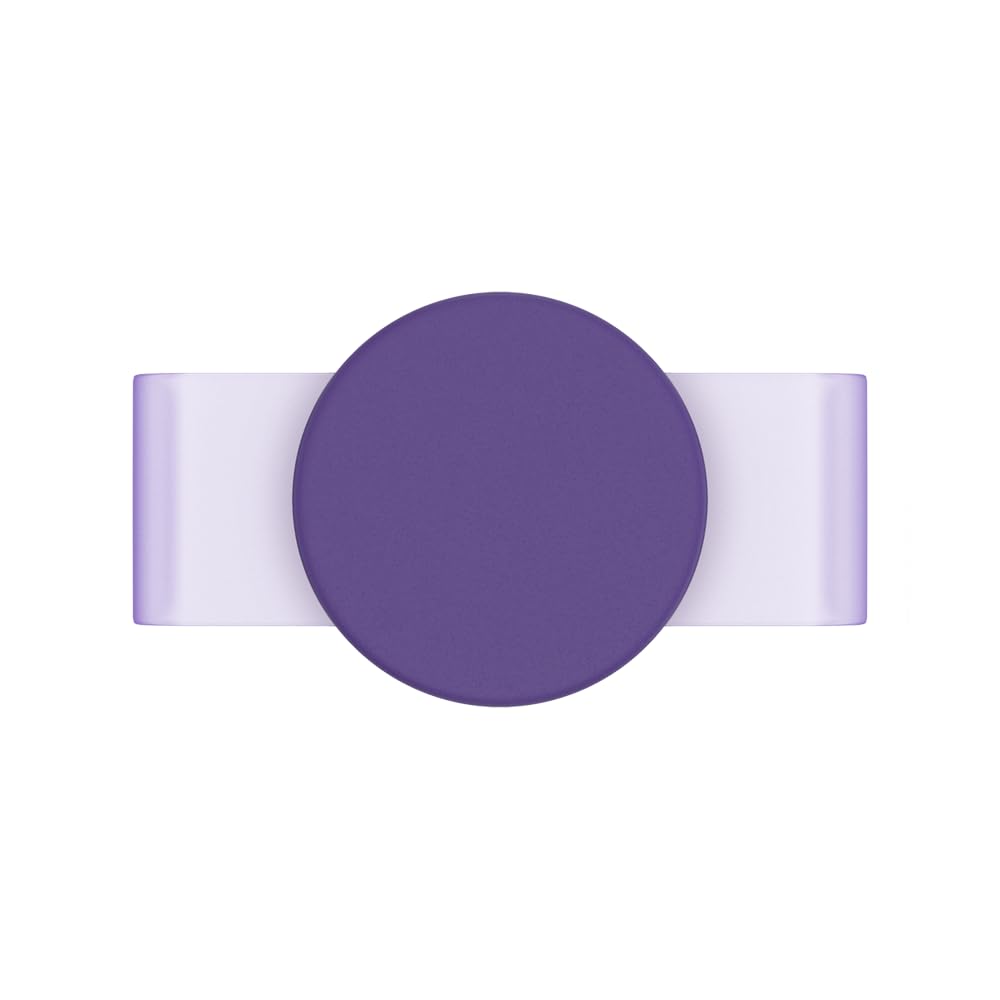 PopSockets PopSlide - Nicht Haftender PopGrip für iPhone 7/8 Silikon-Hülle - Fierce Violet