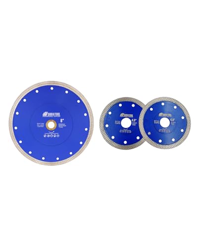 SHDIATOOL Disque à Tronçonner Diamant et Turbo Mesh pour meulage à sec