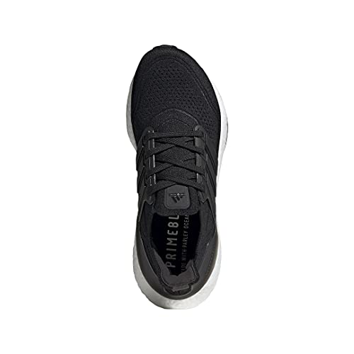 adidas Women's Ultraboost 21 Running Shoe, Black/Black/Grey, 8 - Image 6