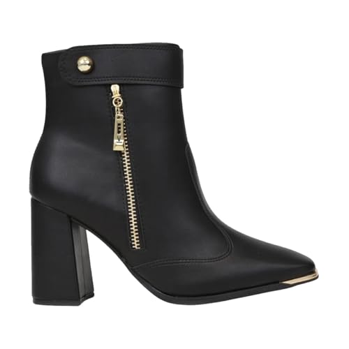 Boat Shoe,Casual,Vizzano,Feminino,PRETO, 35