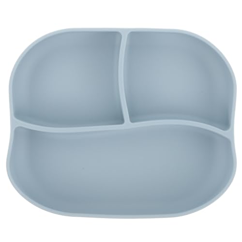 TEMPNAP 吸盤付き食品グレードシリコン製防?洒割プレート 高齢者 患者向け自助用食器 耐久性と 性を備えた滑り止め設計 食事補 再利用可能