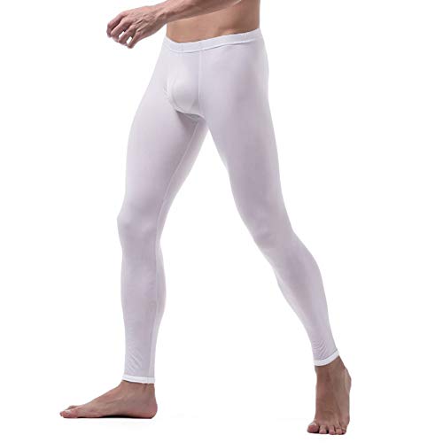 Compression Pants White Men's Tights Base Layer Leggings For Running/Workout Xl #TOP2