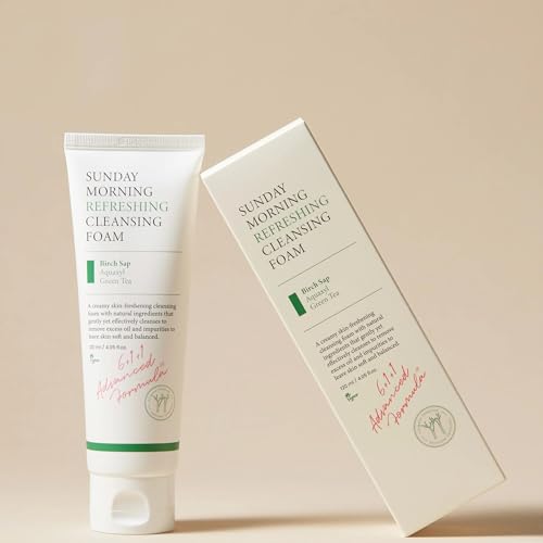 Image of AXIISXYZ Sunday Morning Refreshing Cleansing Foam with pH 5.5 for All Skin Types Daily Use |120ml