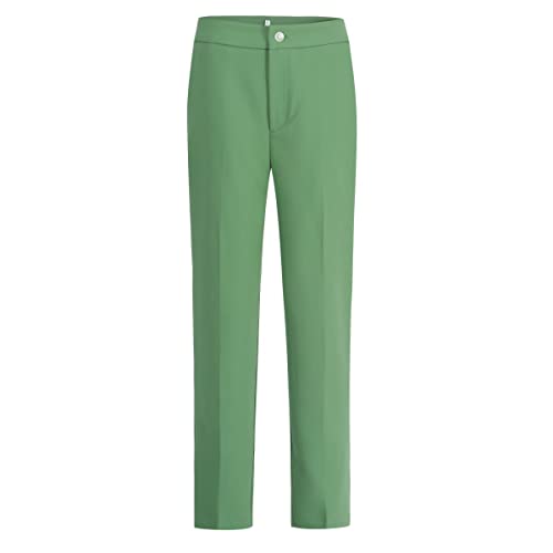 YUNCLOS Women's 2 Pieces Vintage Office Lady Suit Set 1 Button Blazer and Suit Pants3