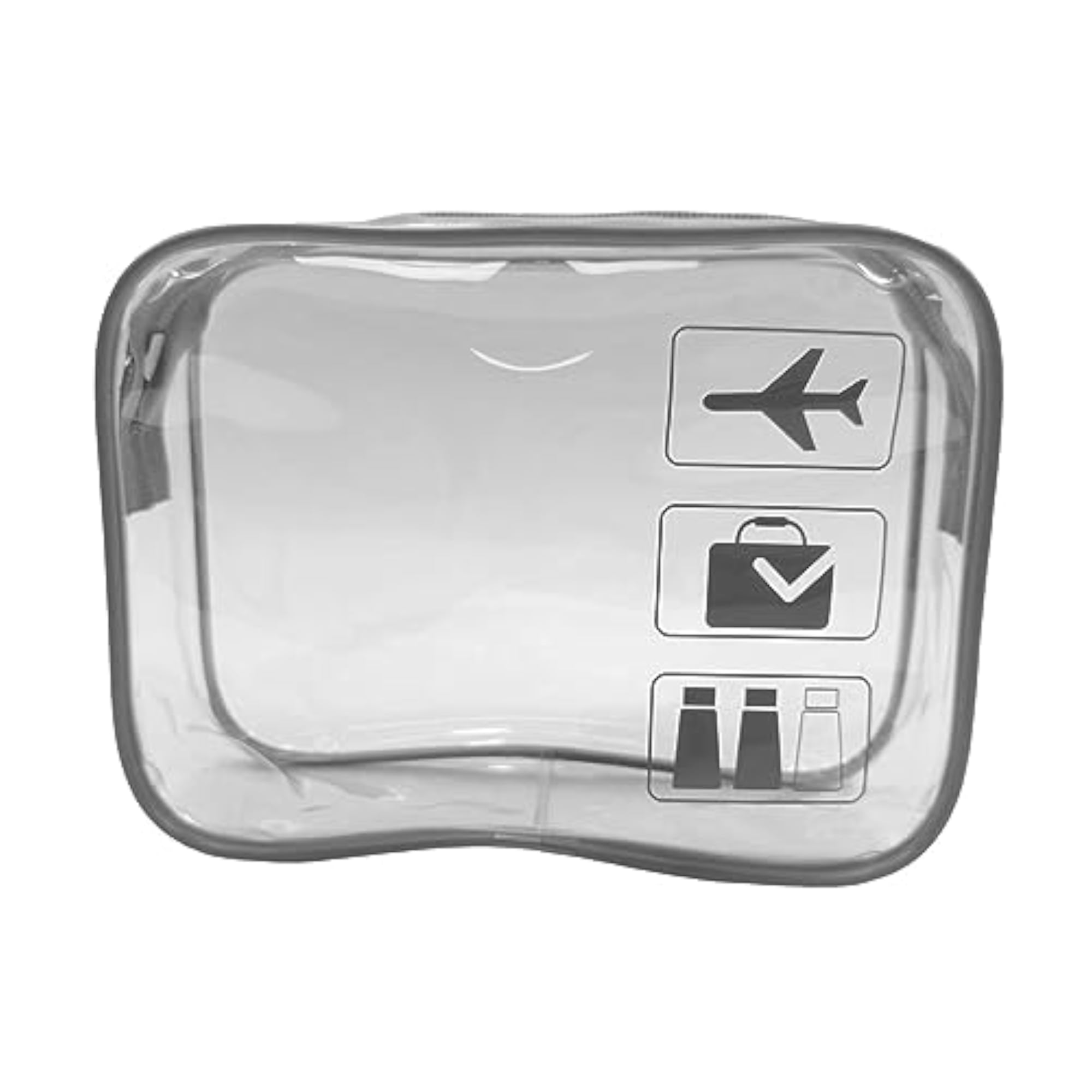Clear Makeup Bag for Essentials Traveling Bathroom