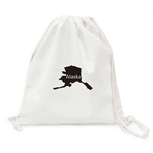 Sac à dos toile Alaska USA pour voyage et loisirs quotidiens