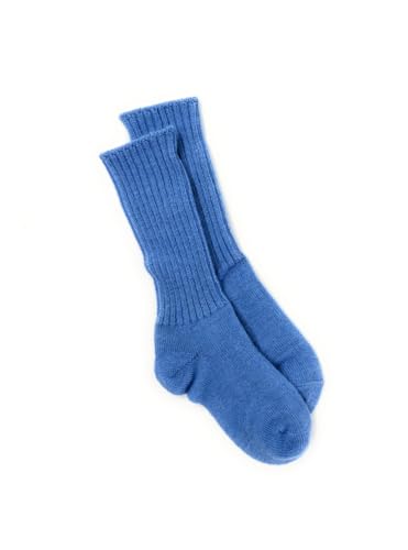 WARRIOR ALPACA SOCKS - Superfine Alpaca Wool Socks For Boy's And Girl's - Cuff-able Crew - Solid – Ribbed4