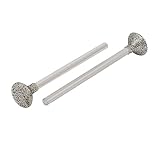 Aexit 2pcs 2.35mm Gewerbe, Industrie & Wissenschaft Schaft 8mm Durchm Scheibenform Kopf Schleifstifte Schleifmittel & Veredlungsprodukte Schleifen Diamant