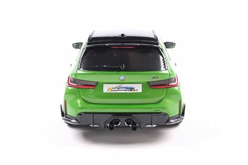 Solido BMW M3 Touring 1:18 Verde Metálico Modelo Diecast miniatura 4