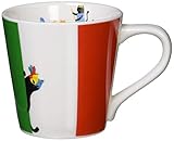 セラミック藍 マグカップ 猫 国旗 イタリア 13103