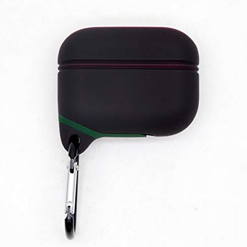 Icoolmate Silicone Cover Case For Airpods Pro With Headphone Earbud Anti-Lost Neck Strap And Carabiner And Silicone Hand Strap (Waterproof Dark Coffee) #TOP2