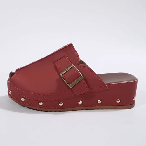 Chaussure running mules mode pour femmes compensées été - 4