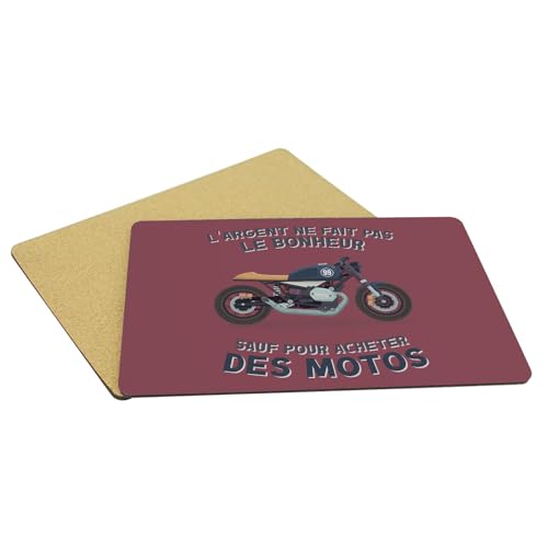 Sets de table moto rouge grand format pour sublimer vos repas de passionnés - 5