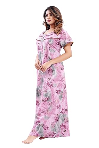 Image of TRUNDZ Printed Pure Cotton Nighty(10323)