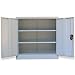 vidaXL Armario Archivador de Oficina con 2 Puertas Metal Acero Mueble Taquilla