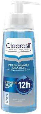 Clearasil Pore Cleanser Washing Gel, Cleansing Gel Against Pimple...