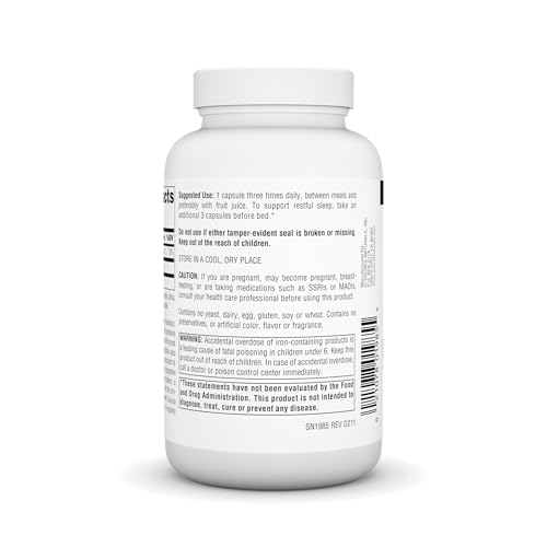 Vitamínicos, l triptofano gnc Marca Source Naturals (2)