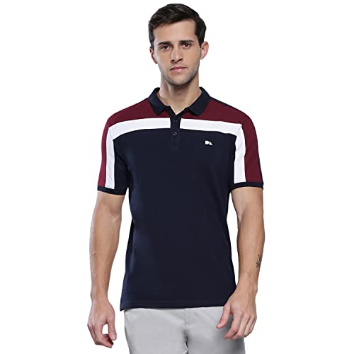 Image of Dennis Lingo Men's Cotton Solid Slim Fit T-Shirt
