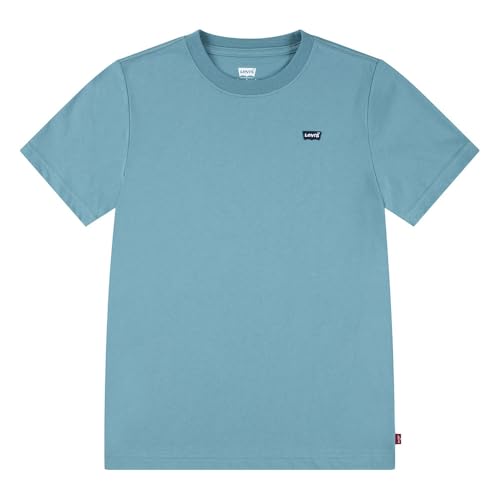Levi's KT-Knit Top Camisa, Azul Bristol, 10-16 ANS para Niños