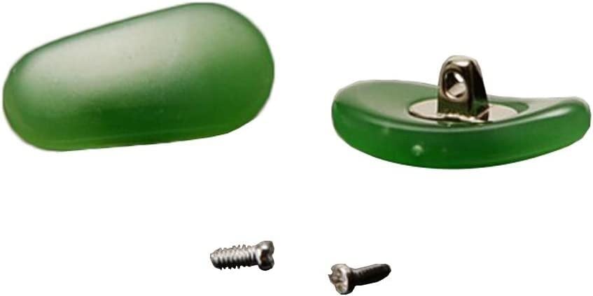 Plaquettes de nez de rechange pour lunettes vertes pour le bureau et le sport