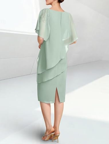 Women's Mother of The Bride Dress for Wedding Knee Length Formal Evening Dresses MD0083