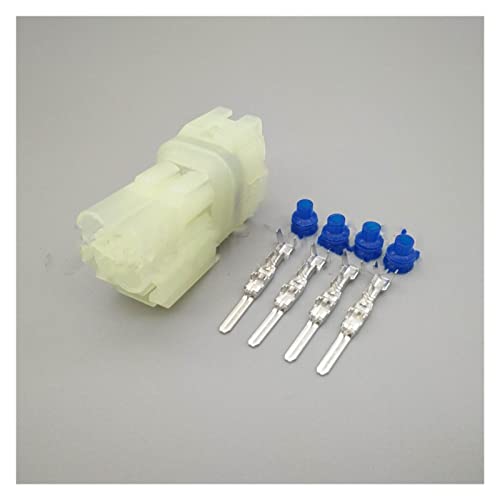 Image of ACICS 5-50 Sets Sumitomo HM 090 Male Female 4 Pin Way Oxygen Sensor Plug Connector Compatible With Changan Suzuki 6187-4441 6180-4181 (Color : Male set, Size : 10 Sets)