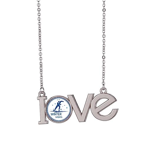 Collier pendentif bottes de ski M aux finitions haut de gamme pour le sport