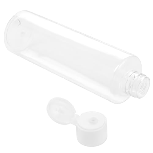 ZEONHAK 30 Pack 8oz / 250ml Clear Plastic Empty Bottles, Plastic Travel Bottle with Flip Cap, Portable Refillable Containers for Shampoo, Lotion, Liquid Body Soap, Cream, Toner and Other Liquids by ZEONHAK - Image 4