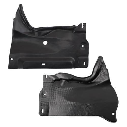 Image of TRQ Engine Splash Shield Driver & Passenger Side Compatible with 2010-2013 Mazda 3 2012-2015 5 MA1228114 MA1228115