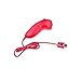 Red Nunchuck Game Controller for Nintendo Wii Console