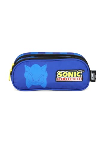 Luxcel Bolsa Escolar Sonic 2 divisórias - Licenciado New