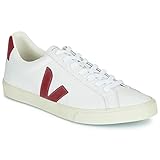 Veja Esplar-Logo Trainers Men White/Red - 9.0 - Low Top Trainers Shoes