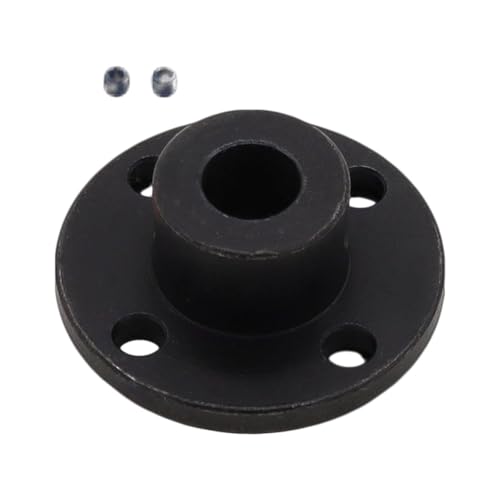 rongweiwang Wellenkupplungsführung, Wellenverbinder, Motorkupplung, starre Flanschteile, robuste Metallarmaturen für einfache Montage, Motorverbinder, RC Modellzubehör, Ersatzteile, 8mm