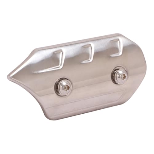 Placa aislante térmica de escape de moto cubierta antiarañazos de calor